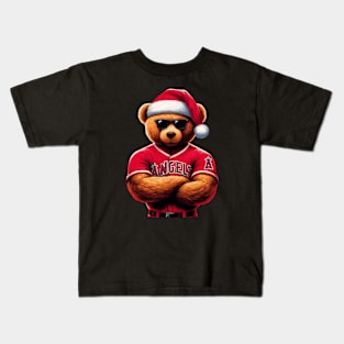 Los Angeles Angels Christmas Kids T-Shirt